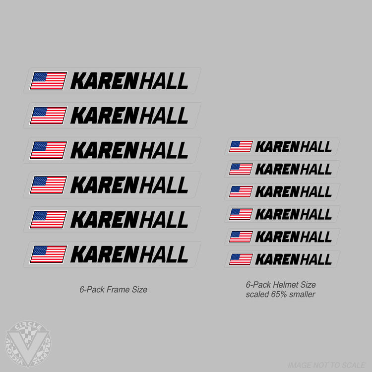 Bold-Non Bold on Clear-6 pack