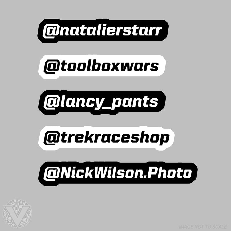 Social Media Tags-20 pack