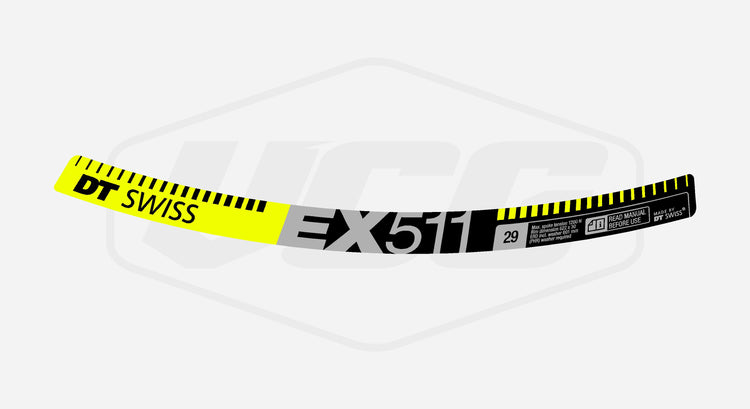 DT Swiss EX511 Custom Sticker set