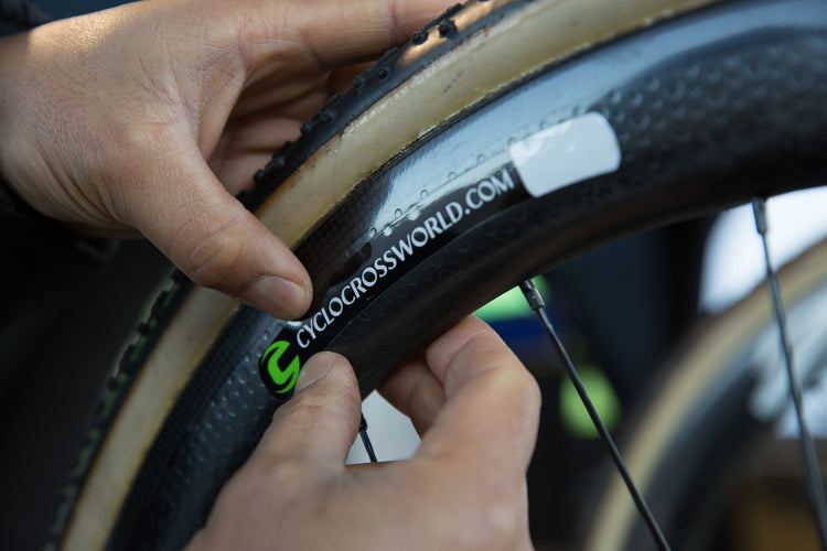 Wheel Name Stickers