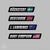 Chrome Holographic FLAG -10 pack