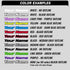 Basic Stickers Clear -6 pack
