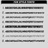 Basic Stickers Clear -6 pack