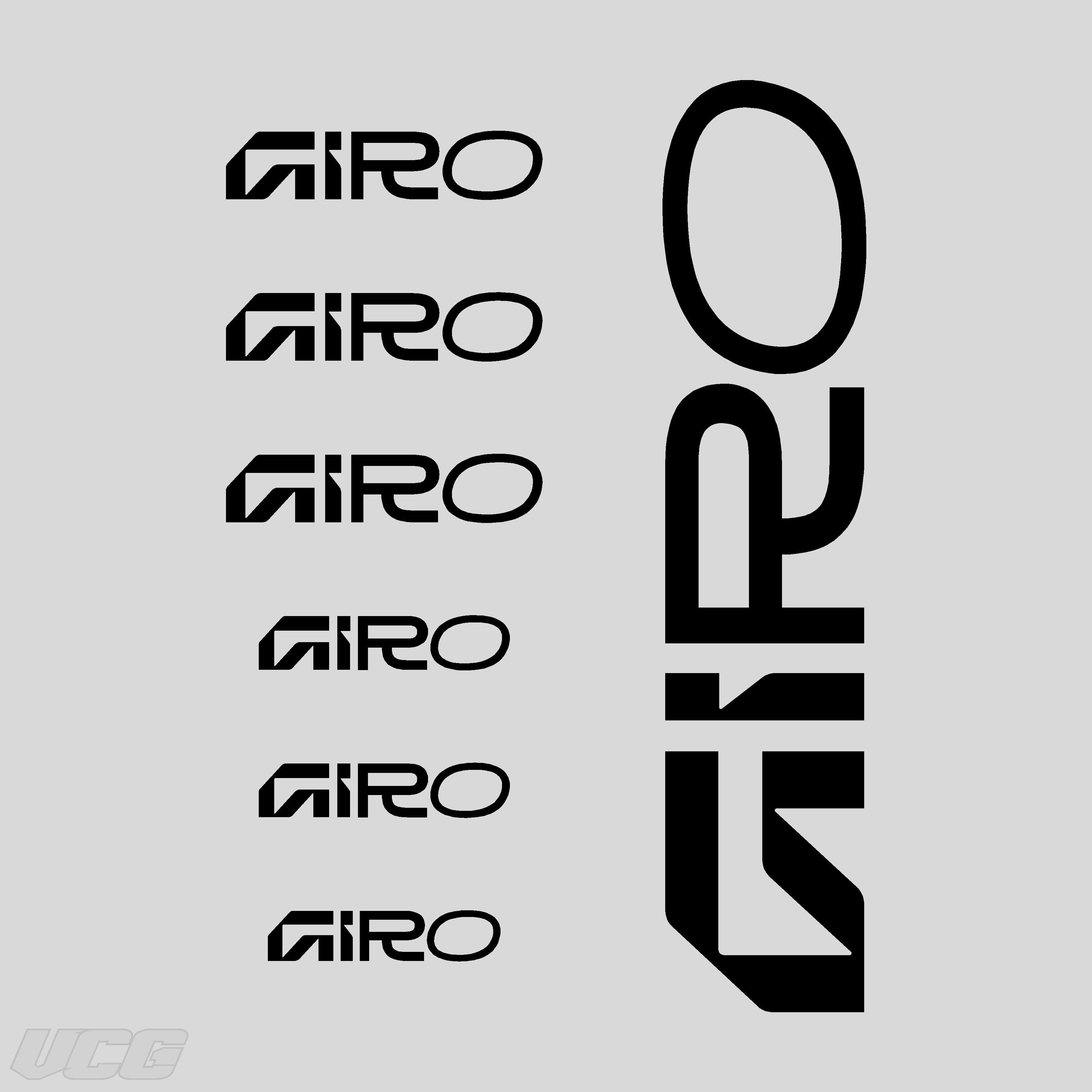 Giro Die-Cut Logos