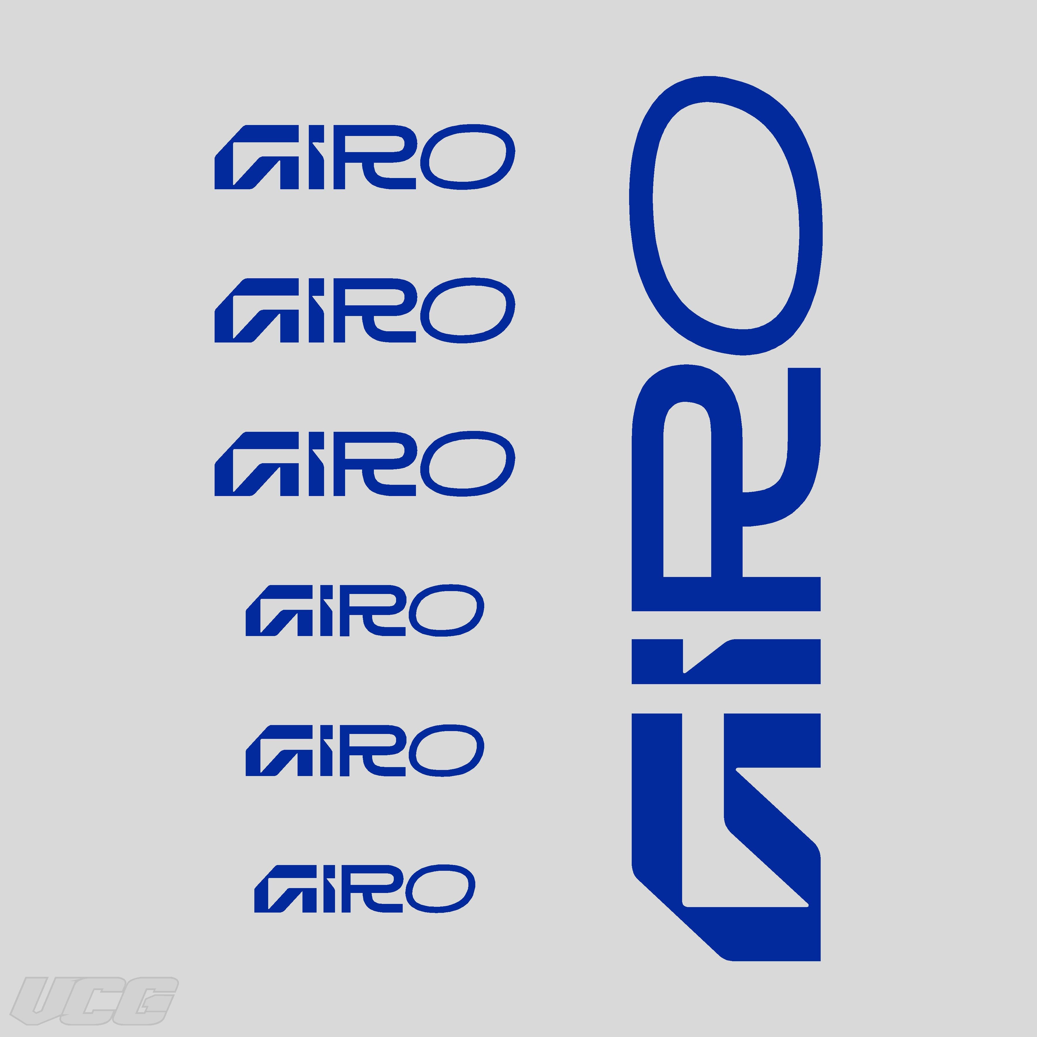 Giro Die-Cut Logos