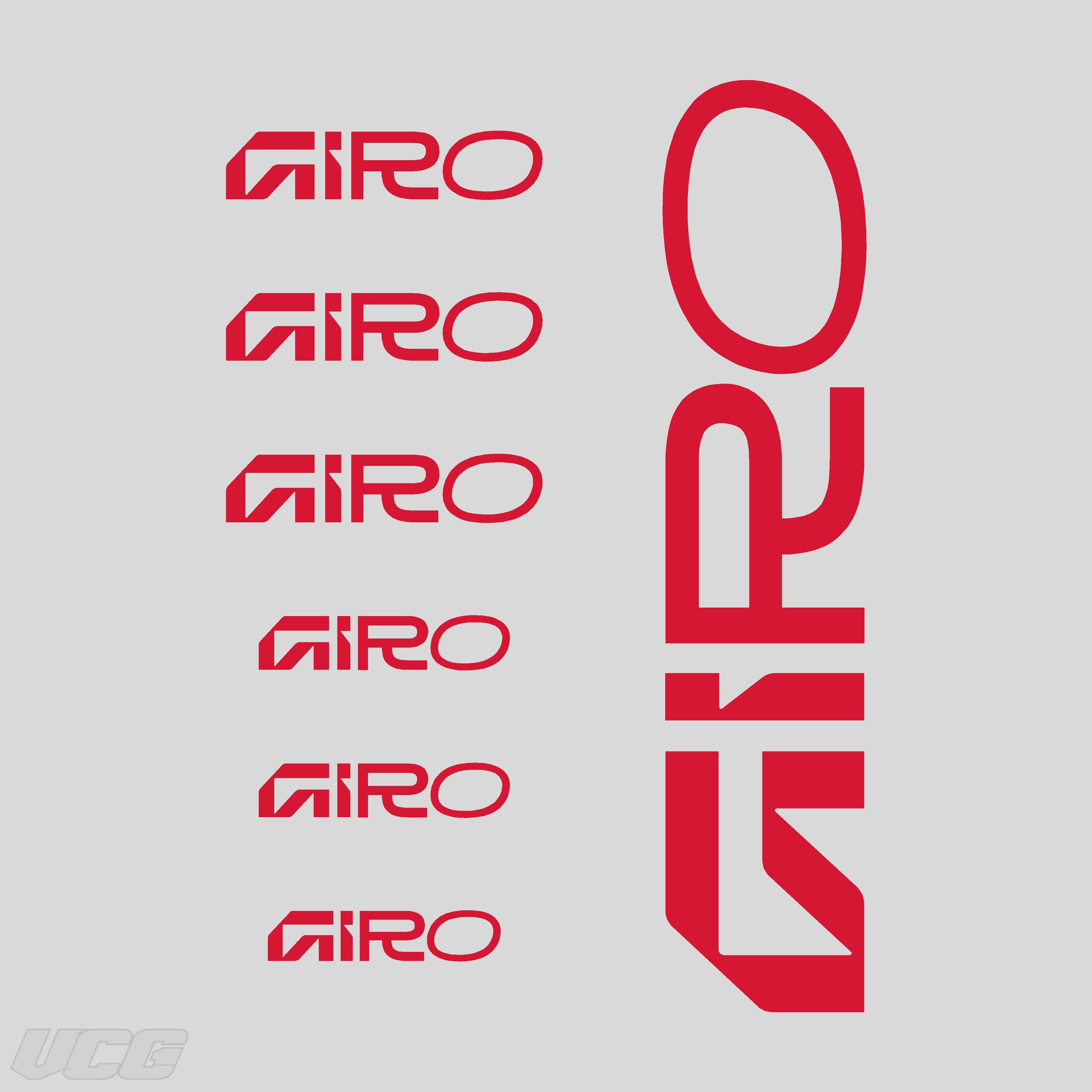 Giro Die-Cut Logos