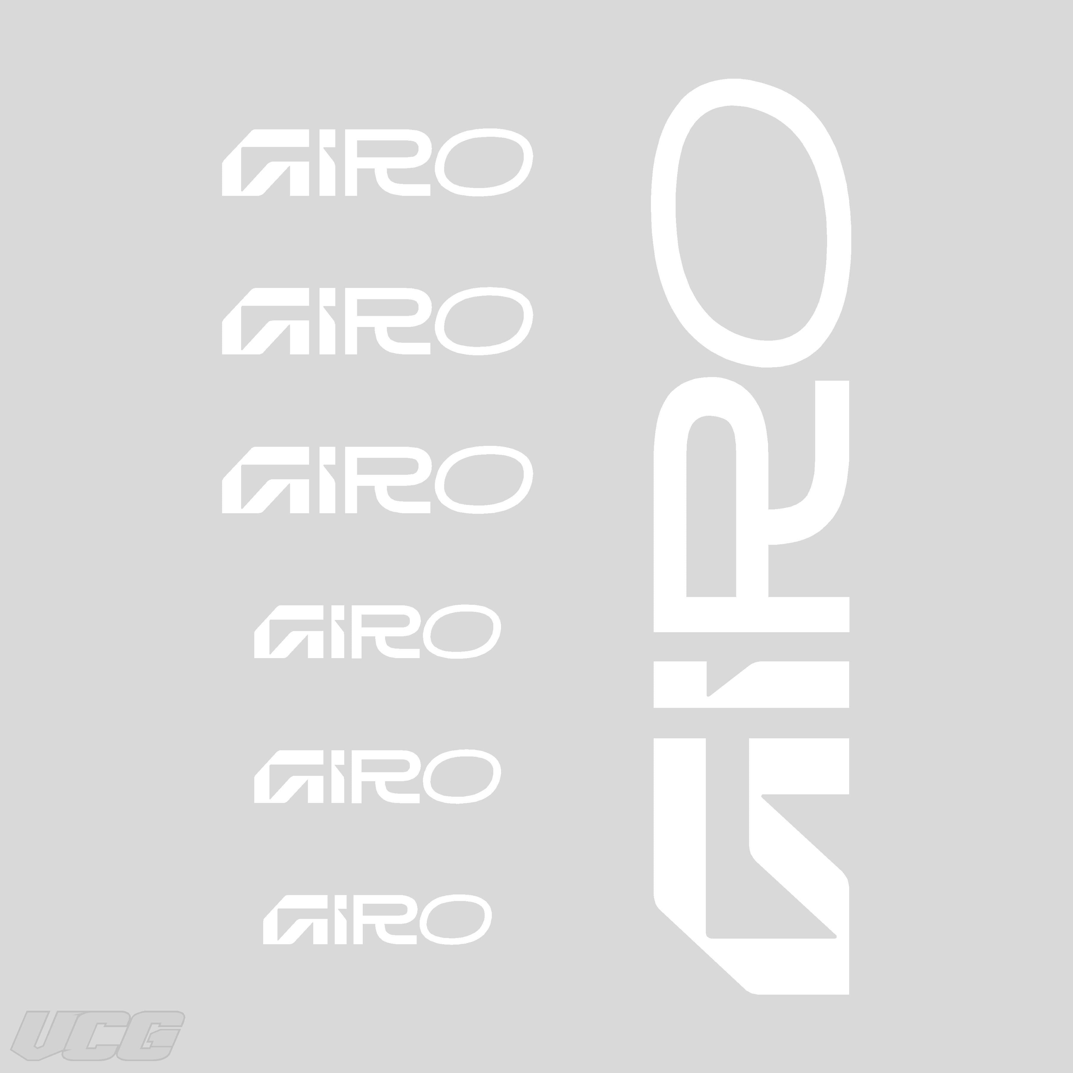 Giro Die-Cut Logos