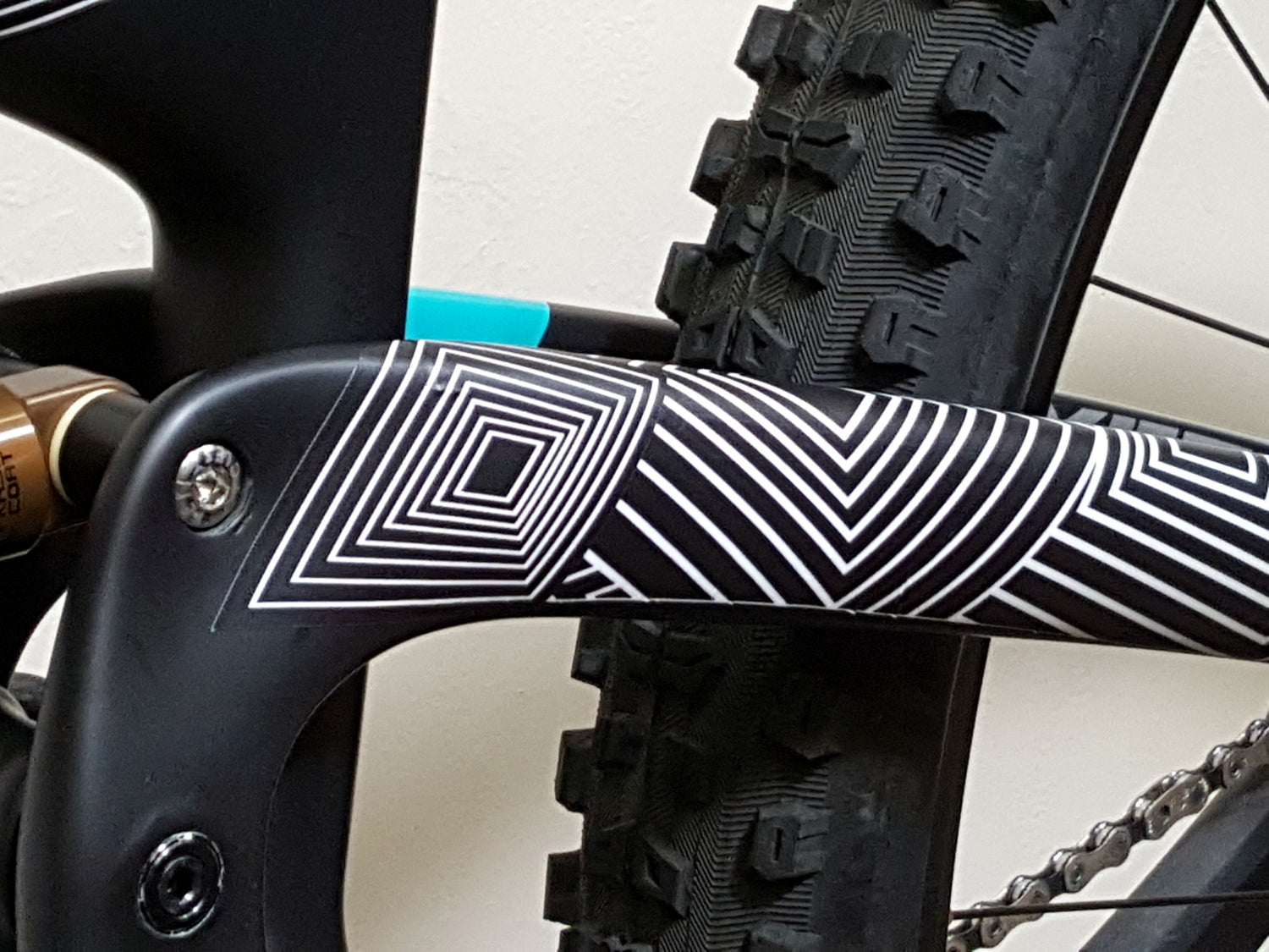 Opus Magna Ams Honeycomb Frame Guard Extra Fork Guard All Mountain