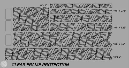Clear Frame protection with Graphic