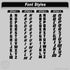Vertical Name Stickers on Clear-6 pack