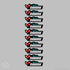 Team Vixxen Name Stickers -10 pack