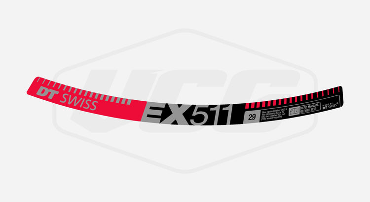 DT Swiss EX511 Custom Sticker set