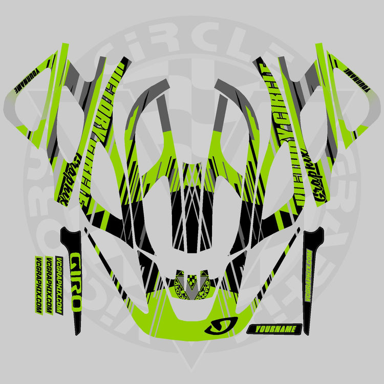 Giro Montaro - Lines Kit Neon