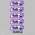Dog Name Stickers-5 pack