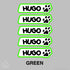 Dog Name Stickers-5 pack