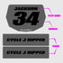 Kids Balance Bike Sticker Kit - Stock