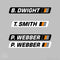Shop/Team Boulder Cycle Sport Name Stickers-10 pack