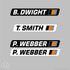 Shop/Team Boulder Cycle Sport Name Stickers-10 pack