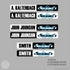 Team Swami's Name Stickers-10 pack