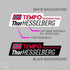 Team Tempo Triathlon Name Stickers -10 pack